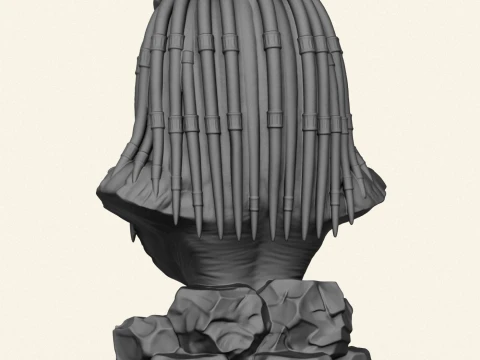Predator Bust 3D Print Model