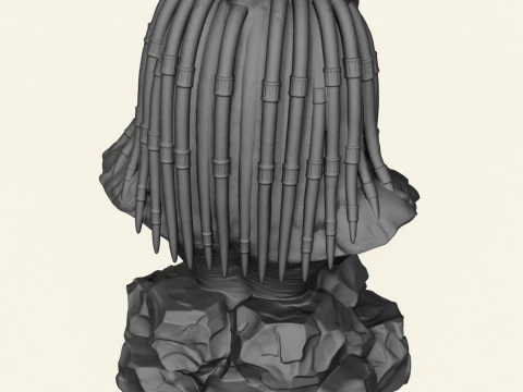 Predator Bust 3D Print Model