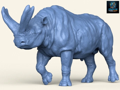 Embolotherium Rhino 3D 打印模型
