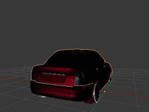 lada priora custom 3D Model