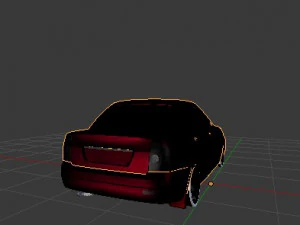 lada priora custom 3D Model