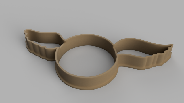 quidditch cutter cookie stl harry potter cutter cookie stl 3D Model .c4d .max .obj .3ds .fbx .stl .blend 