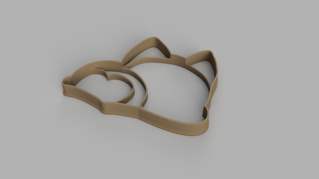 dog cutter cookie stl corgi cutter cookie stl 3Dモデル .c4d .max .obj .3ds .fbx .stl .blend 