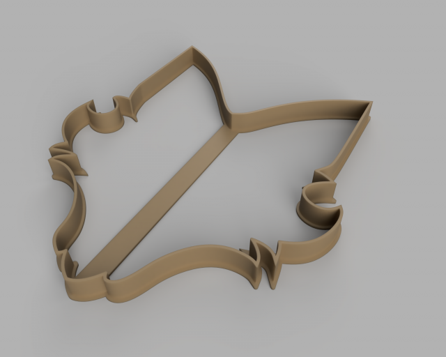 fox cutter cookie stl custom cookie cutter stl 3d print design 3d files stl file 3D मॉडल .c4d .max .obj .3ds .fbx .stl .blend 