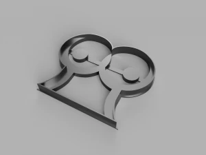 ハートカッタークッキー stl カスタムクッキーカッター stl 3d プリントデザイン 3d ファイル stl ファイル 3Dモデル