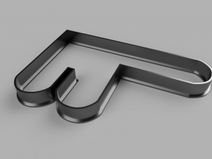 penis cutter cookie stl custom cookie cutter stl 3d print design 3d files stl file 3D Модель