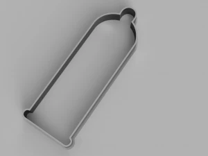 論争カッター クッキー stl カスタム クッキー カッター stl 3d プリント デザイン 3d ファイル stl ファイル 3Dモデル