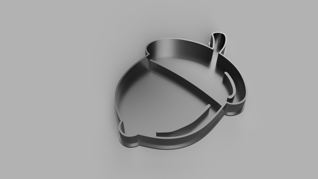 stomach cutter cookie stl custom cookie cutter stl 3d print design 3d files stl file Modelo 3D .c4d .max .obj .3ds .fbx .stl .blend 
