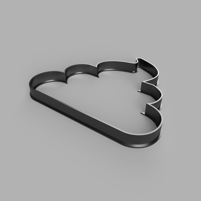 poop cutter cookie stl custom cookie cutter stl 3d print design 3d files stl file 3D 모델 .c4d .max .obj .3ds .fbx .stl .blend 