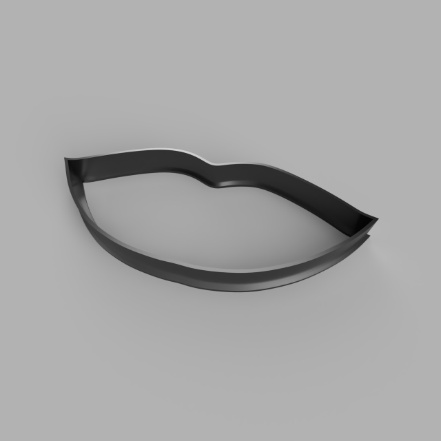 lips cutter cookie stl custom cookie cutter stl 3d print design 3d files stl file Model 3D .c4d .max .obj .3ds .fbx .stl .blend 
