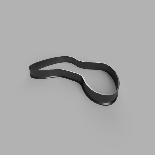 gamepad cutter cookie stl custom cookie cutter stl 3d print design 3d files stl file 3D Model .c4d .max .obj .3ds .fbx .stl .blend 