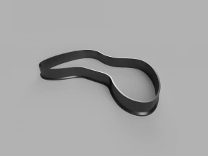 ゲームパッドカッター クッキーstl カスタムクッキーカッターstl 3dプリントデザイン 3dファイル stlファイル 3Dモデル