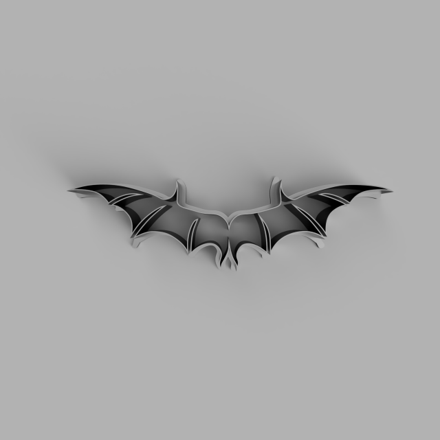 bat cutter cookie stl custom cookie cutter stl 3d print design 3d files stl file Modello 3D .c4d .max .obj .3ds .fbx .stl .blend 