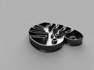 monster cutter cookie stl custom cookie cutter stl 3d print design 3d files stl file 3D Модель