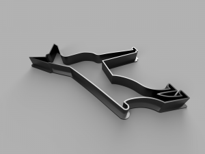 doberman cutter cookie stl custom cookie cutter stl 3d print design 3d files stl file Model 3D