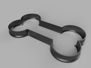 骨カッター クッキー stl カスタム クッキー カッター stl 3d プリント デザイン 3d ファイル stl ファイル 3Dモデル
