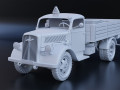 opel blitz truck ww ii separated parts for 3d printing 3D 打印模型
