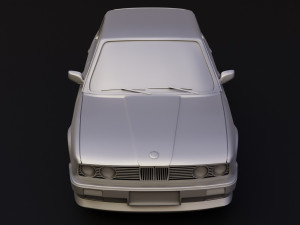 e30 chrome bumper stl for 3d printing 3D Print Model