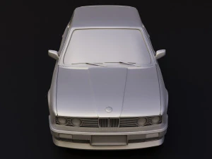 e30 chrome bumper stl for 3d printing 3D Print Model