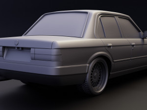 e30 chrome bumper stl for 3d printing 3D Print Model