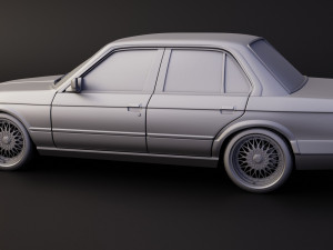 e30 chrome bumper stl for 3d printing 3D Print Model