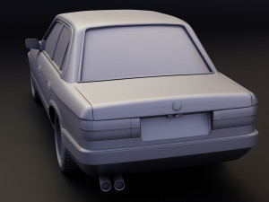 e30 chrome bumper stl for 3d printing 3D Print Model