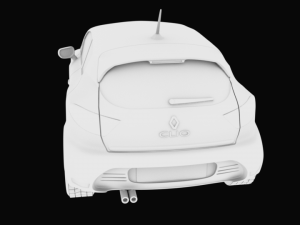 renault clio 4 with separated parts stl for 3d printing 3D Print Model