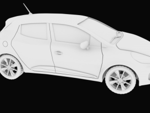 renault clio 4 with separated parts stl for 3d printing 3D Print Model