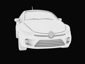 renault clio 4 with separated parts stl for 3d printing 3D Print Model