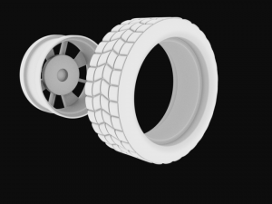 renault clio 4 with separated parts stl for 3d printing 3D Print Model