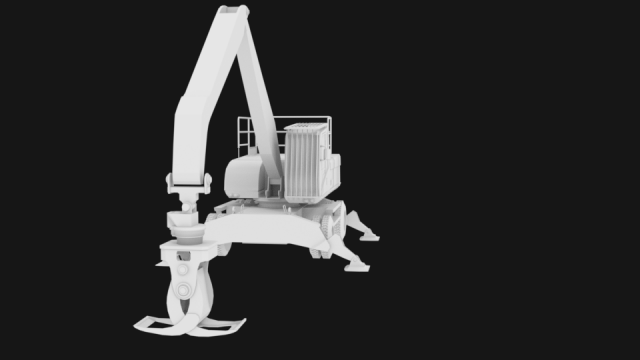 cat crawler with separated parts stl for 3d printing Model do druku 3D .c4d .max .obj .3ds .fbx .stl .blend 