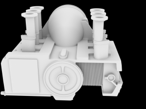 porshe 911 engine stl 3d print 3D-Druckmodell