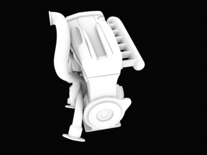 skyline gtr-r34 engine stl for 3d printing Modelo de Impressão 3D