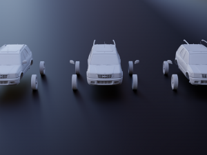 opel frontera stl 3 versions for 3d printing 3D 打印模型