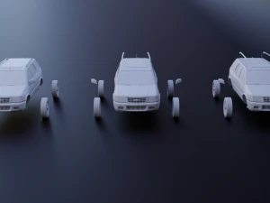 opel frontera stl 3 versions for 3d printing 3D Print Model