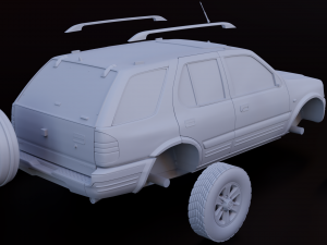 opel frontera stl 3 versions for 3d printing 3D 打印模型