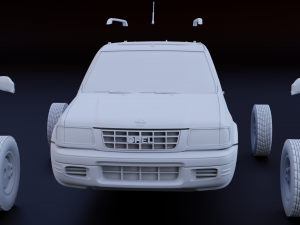 opel frontera stl 3 versions for 3d printing 3D 打印模型