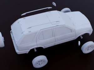 opel frontera stl 3 versions for 3d printing 3D Print Model