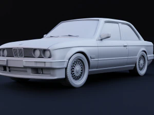 2-door E30 stl for 3D printing 3D Print Model