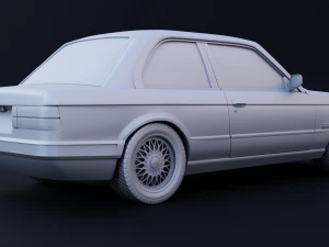 2-door E30 stl for 3D printing 3D Print Model