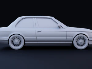 2-door E30 stl for 3D printing 3D Print Model