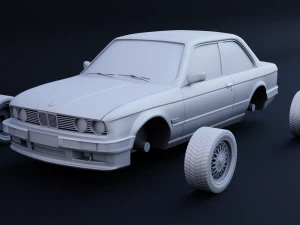 2-door E30 stl for 3D printing 3D Print Model
