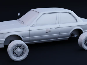 2-door E30 stl for 3D printing 3D Print Model