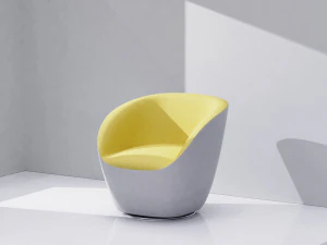 编辑扶手椅 ing 3D 模型