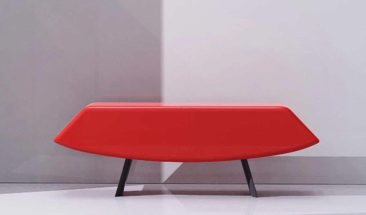 papillon sideboard desk table 3D Model .c4d .max .obj .3ds .fbx .stl .blend