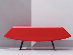 St&oacute;ł biurowy typu papillon Model 3D