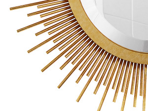 mirror in the form of the sun Modelo 3D