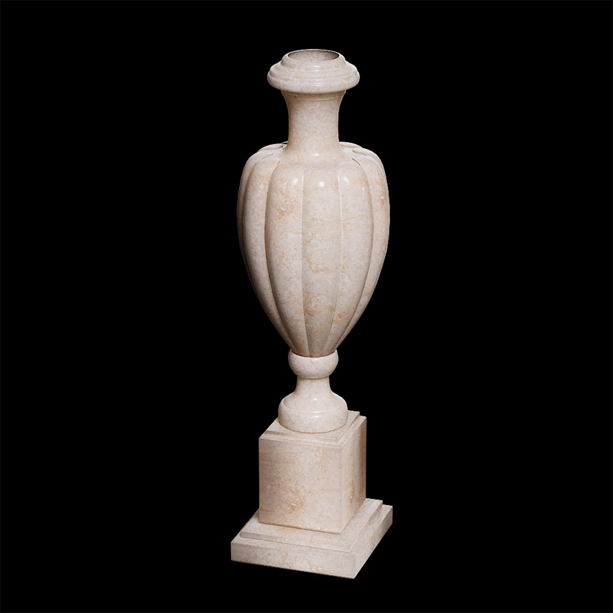 classic marble vase 3D Model .c4d .max .obj .3ds .fbx .stl .blend