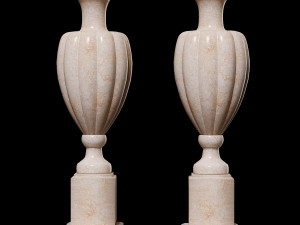 classic marble vase Modelo 3D