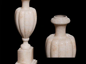 classic marble vase 3D Model